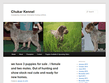 Tablet Screenshot of chukarkennel.com